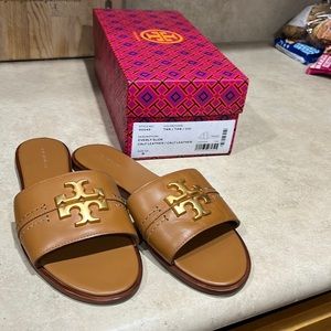 Authentic Tory Burch sandals with box. Only worn once. Selling $90. Size 9. I